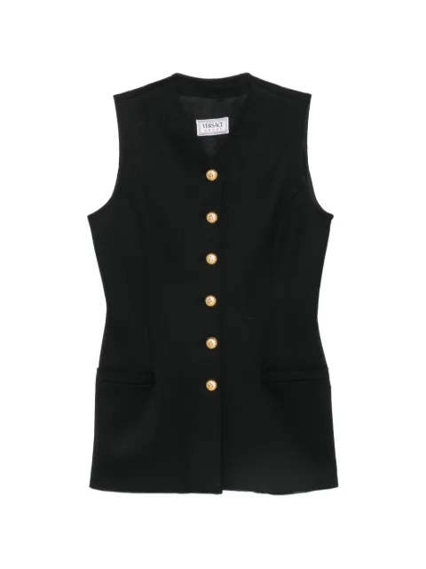 Versace Pre-Owned 1990s Medusa-button waistcoat