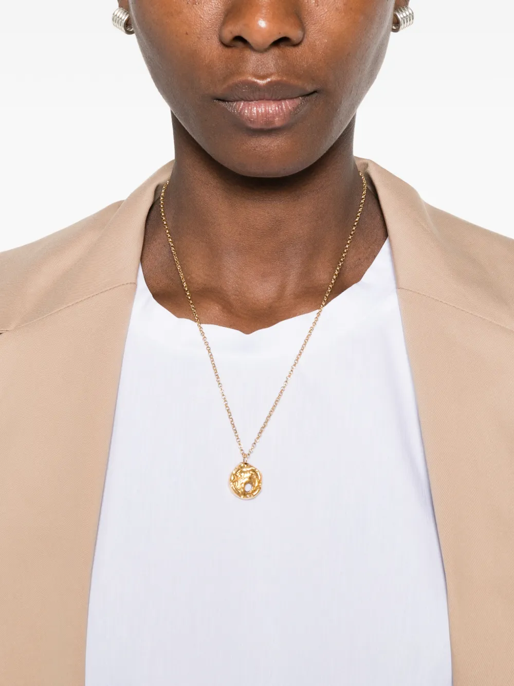 CARLA G. Muin T-shirt met korte mouwen Wit