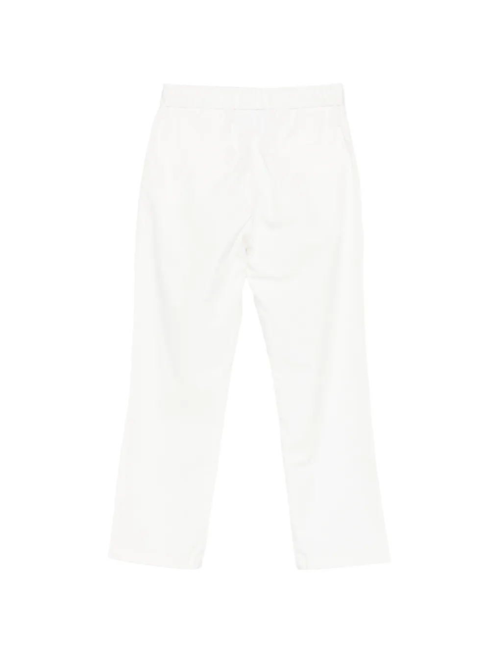 SUN68 KIDS Broek met elastische taille en trekkoord Wit