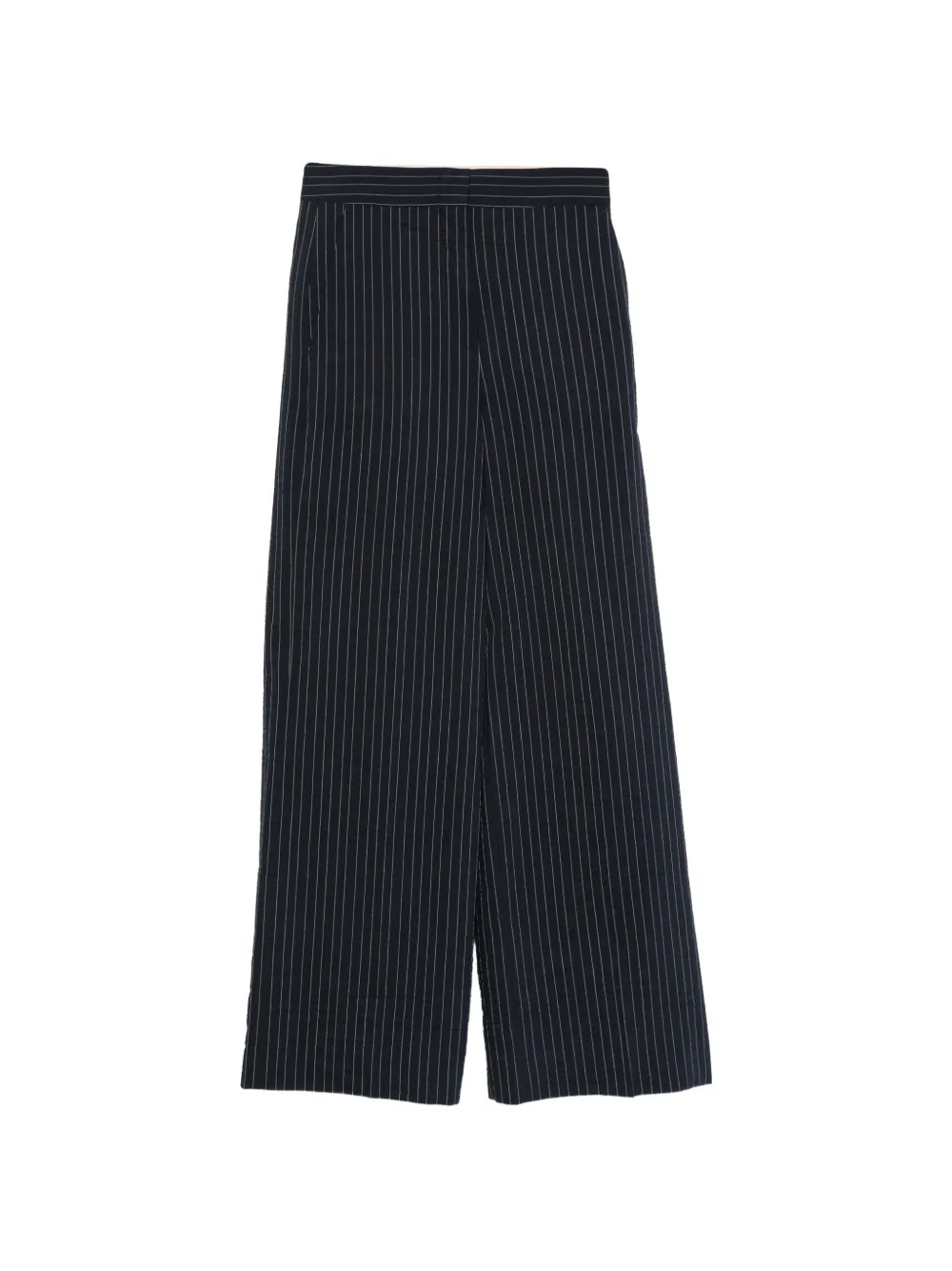 Odeeh pinstripe wide-leg trousers - Blu