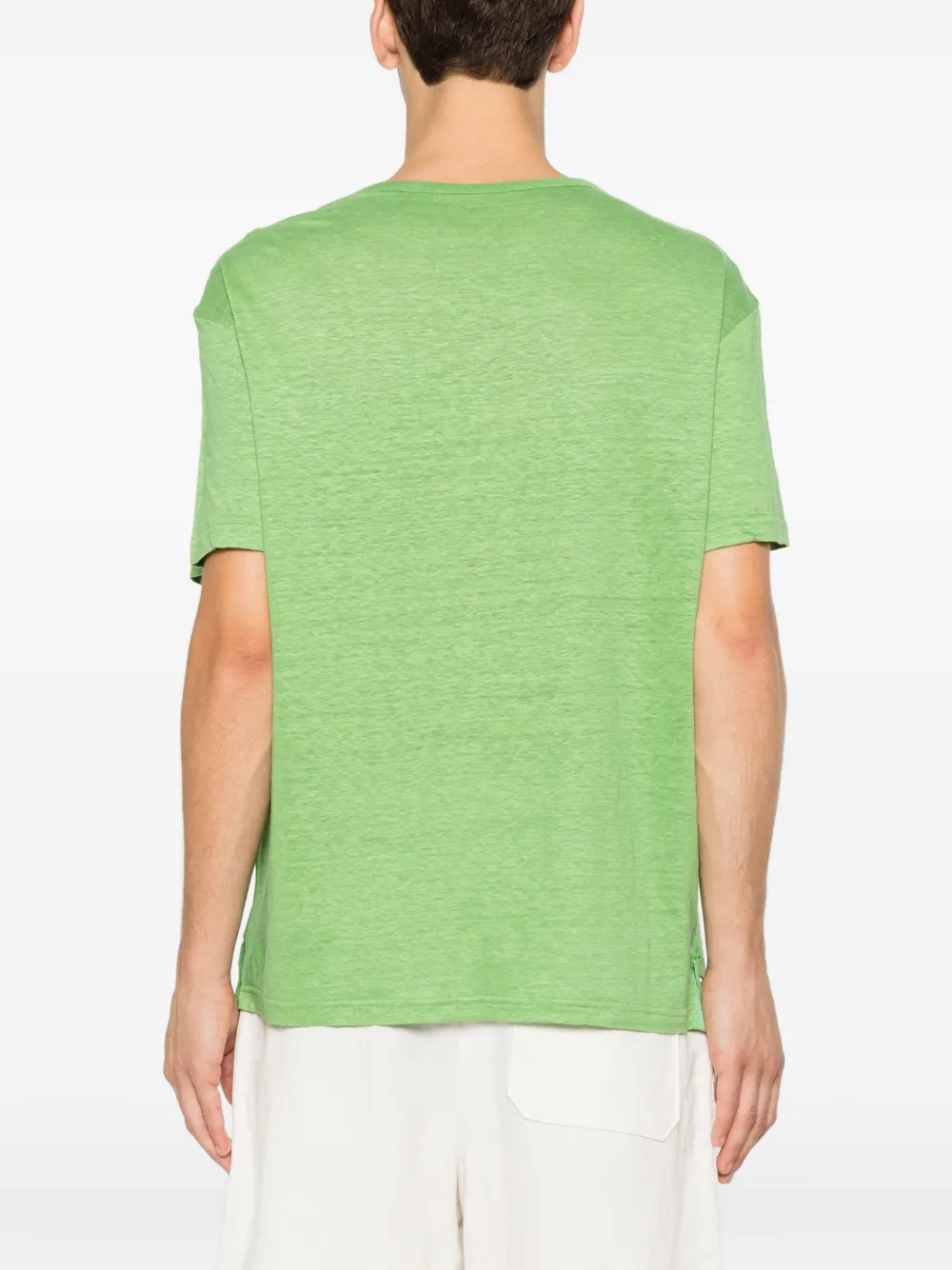 GOD'S TRUE CASHMERE Grass Signature jersey T-shirt Groen