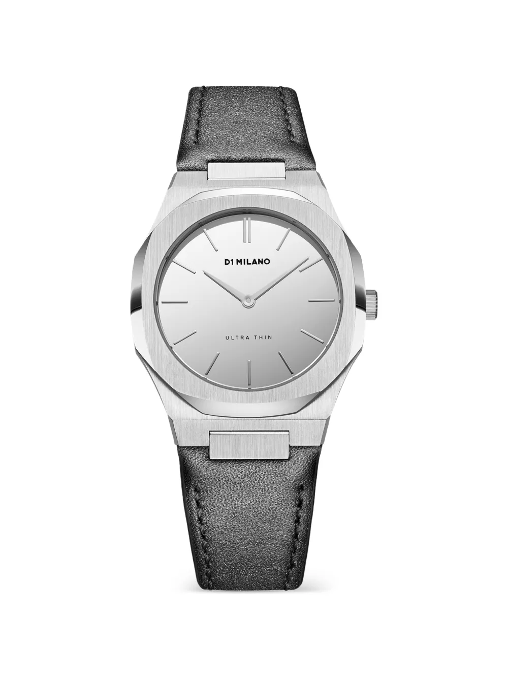 D1 Milano Ultra Thin Mirror 34mm watch - Argento