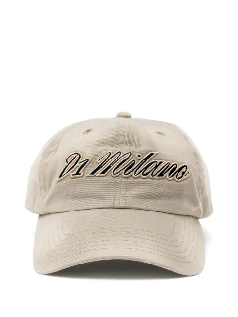 D1 Milano logo-embroidered cap