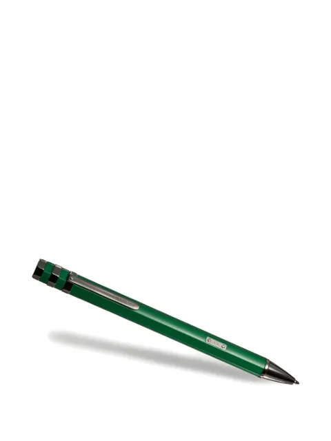 D1 Milano logo-plaque stainless-steel pen