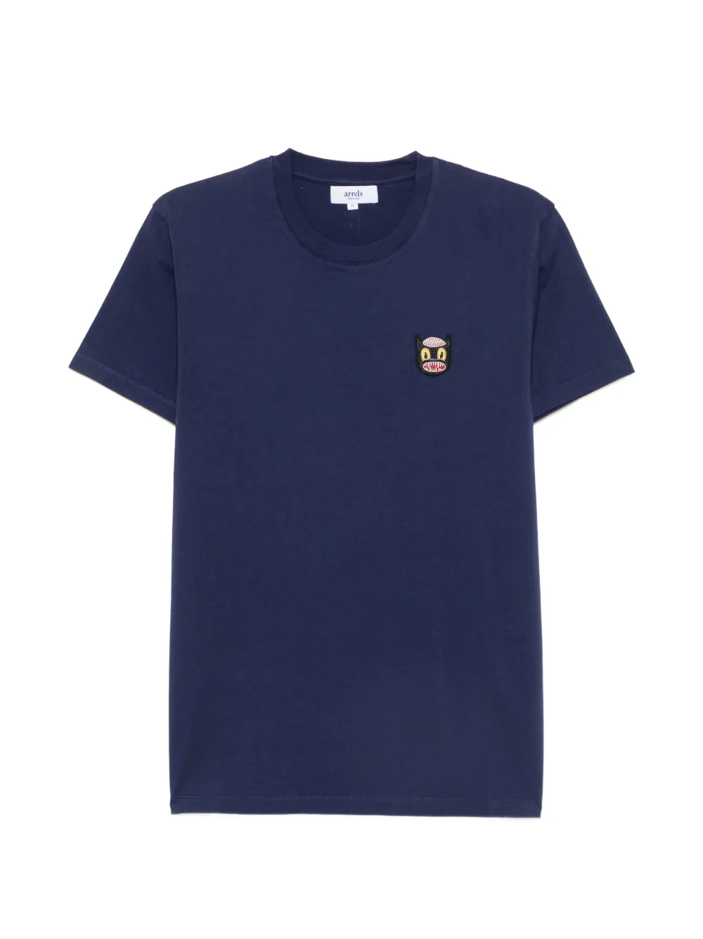 Arrels Barcelona embroidered-patch T-shirt - Blu