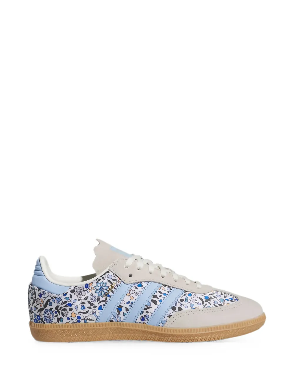 Adidas x Liberty London Samba OG floral-print sneakers Wit
