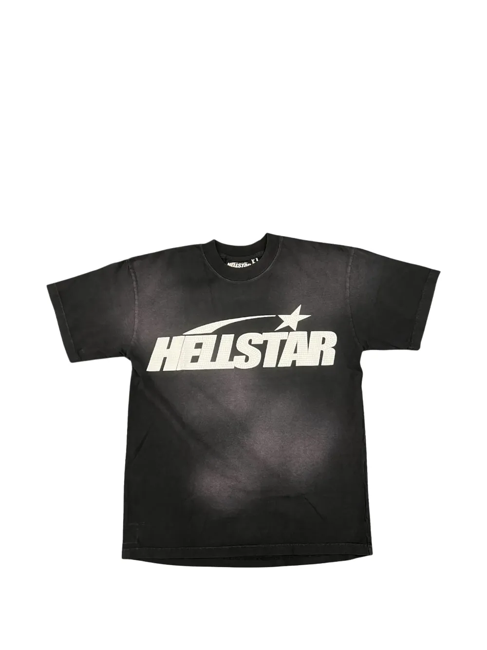 Hellstar Rhinestone-embellished Logo T-shirt In Black