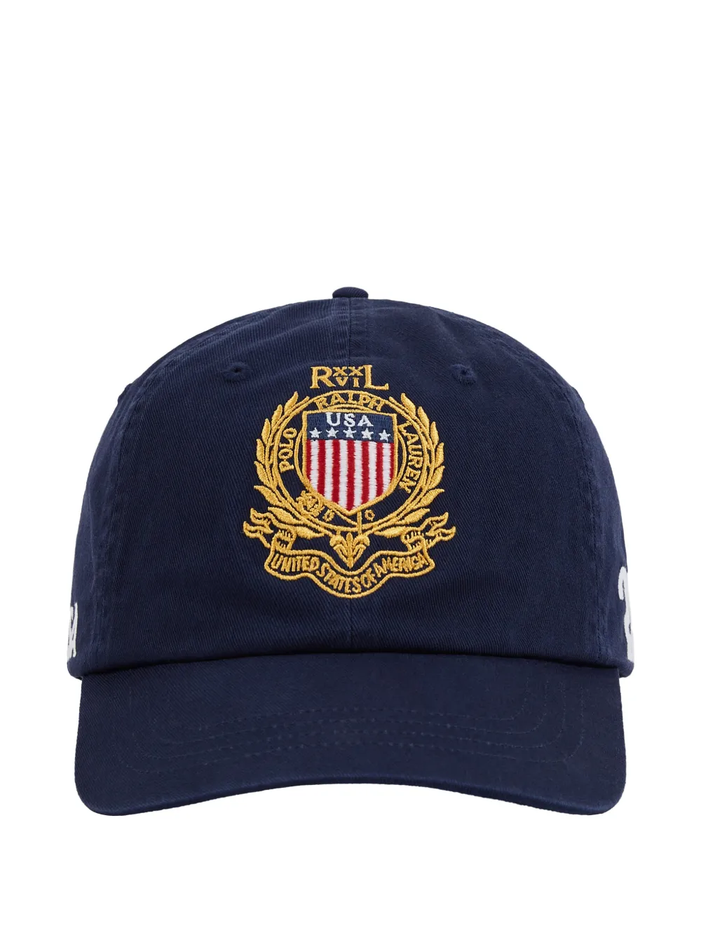 Polo Ralph Lauren embroidered-crest baseball cap - Blu