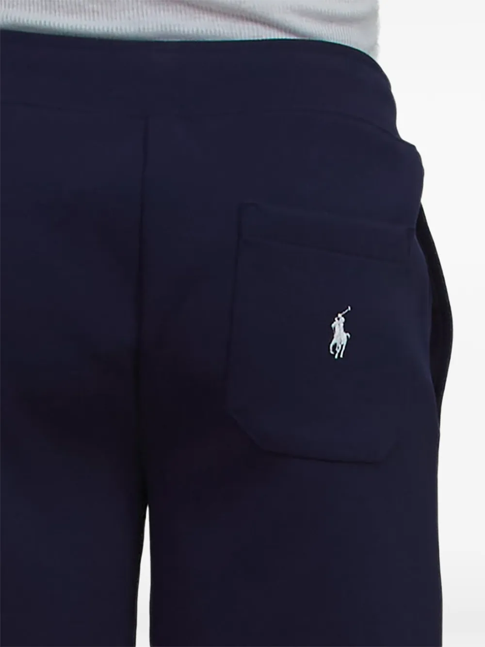 Polo Ralph Lauren Dubbelgebreide shorts met logoprint Blauw