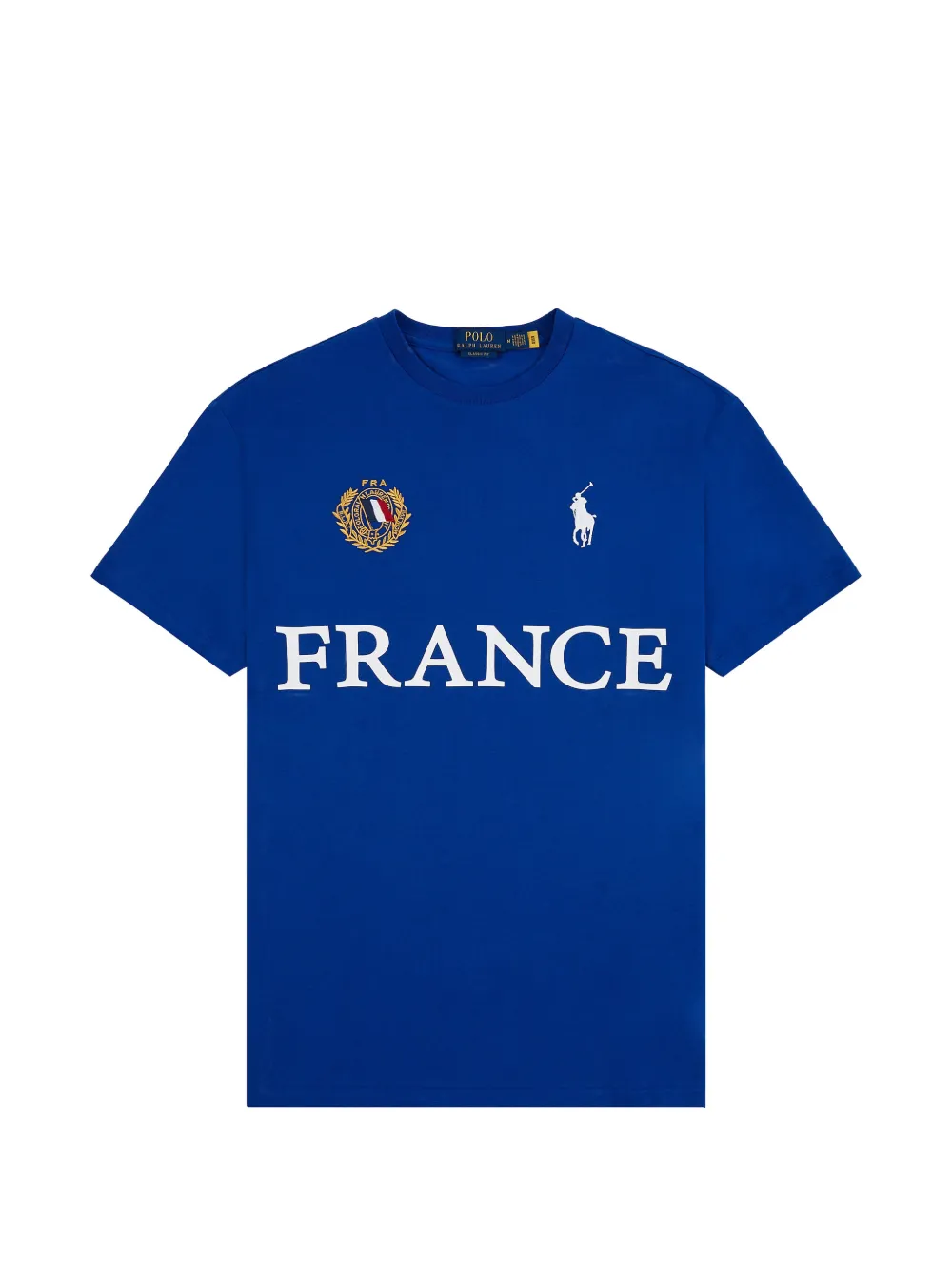 Polo Ralph Lauren logo-embroidered T-shirt - Blu