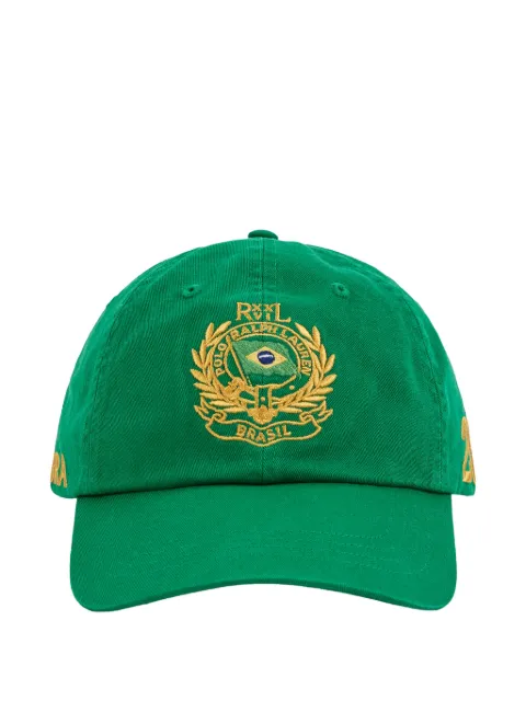 Polo Ralph Lauren Brazil logo-embroidered cotton baseball cap