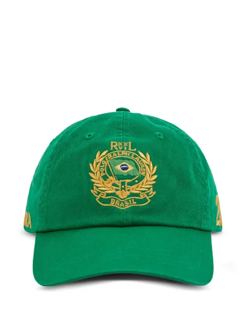 Polo Ralph Lauren Brazil logo-embroidered cotton baseball cap