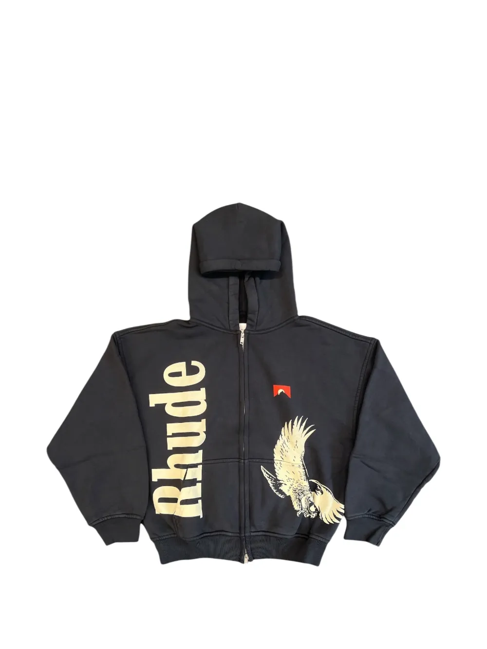 RHUDE Eagle Pass zip-up hoodie - Nero