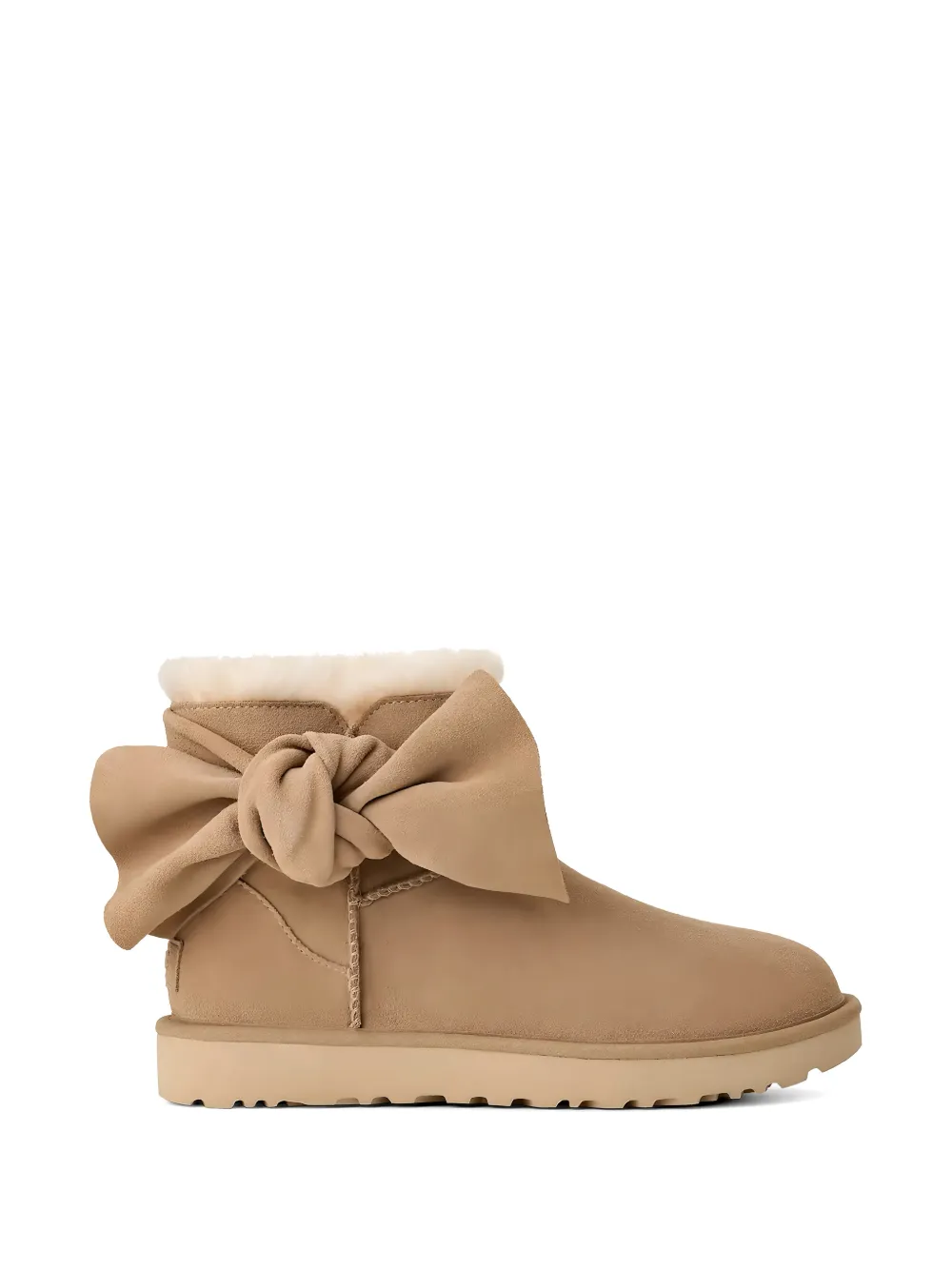 UGG Classic mini bow boots - Nude
