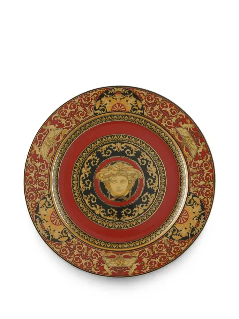 Versace Home Medusa Baroque-border plate