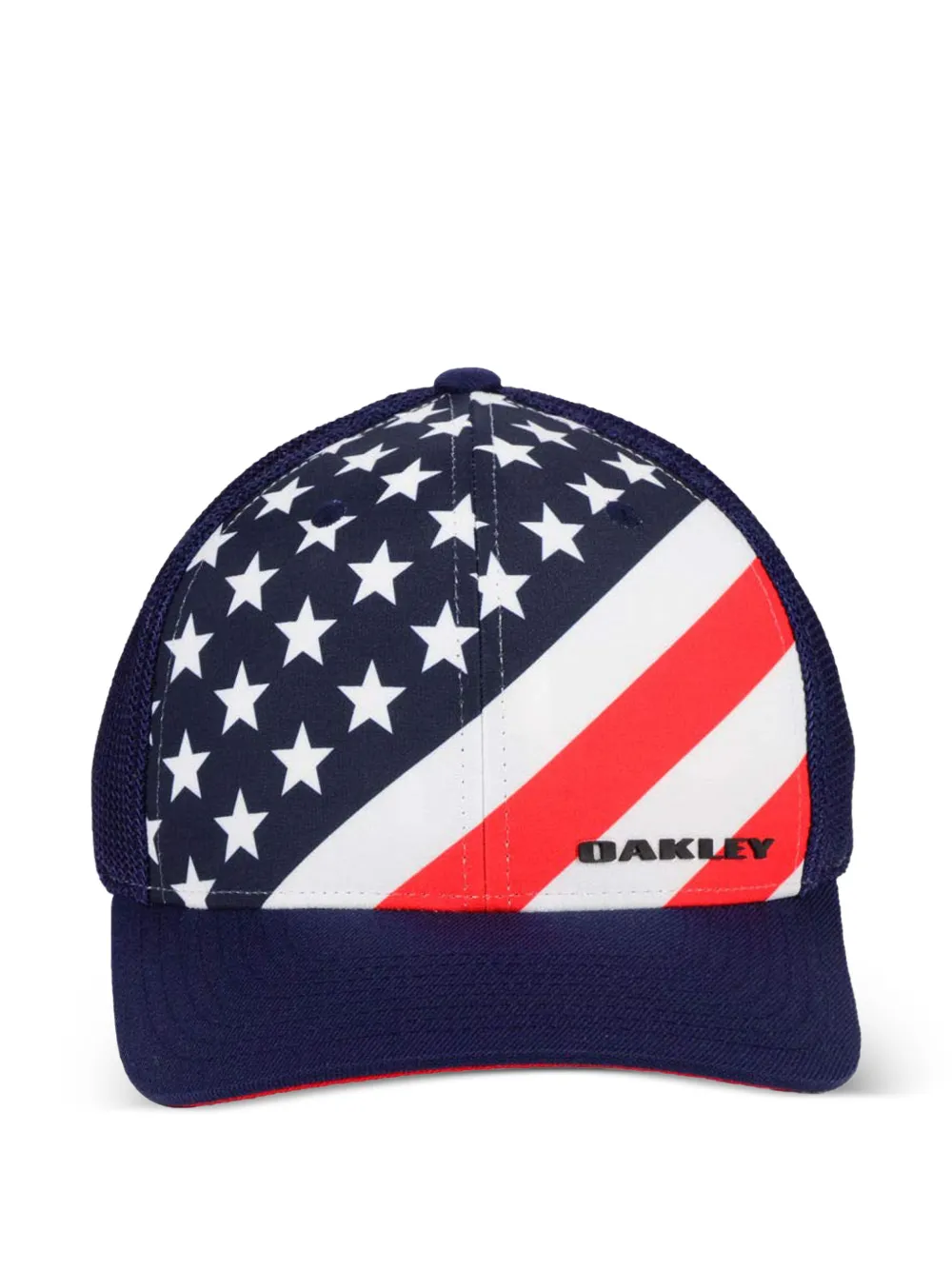 Oakley Indy star-print cap - Blau