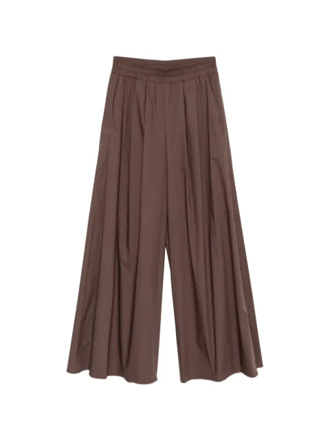 Marc Ellis elasticated-waistband pleated-design trousers