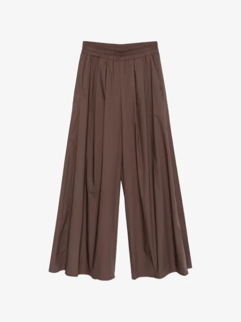 Marc Ellis elasticated-waistband pleated-design trousers