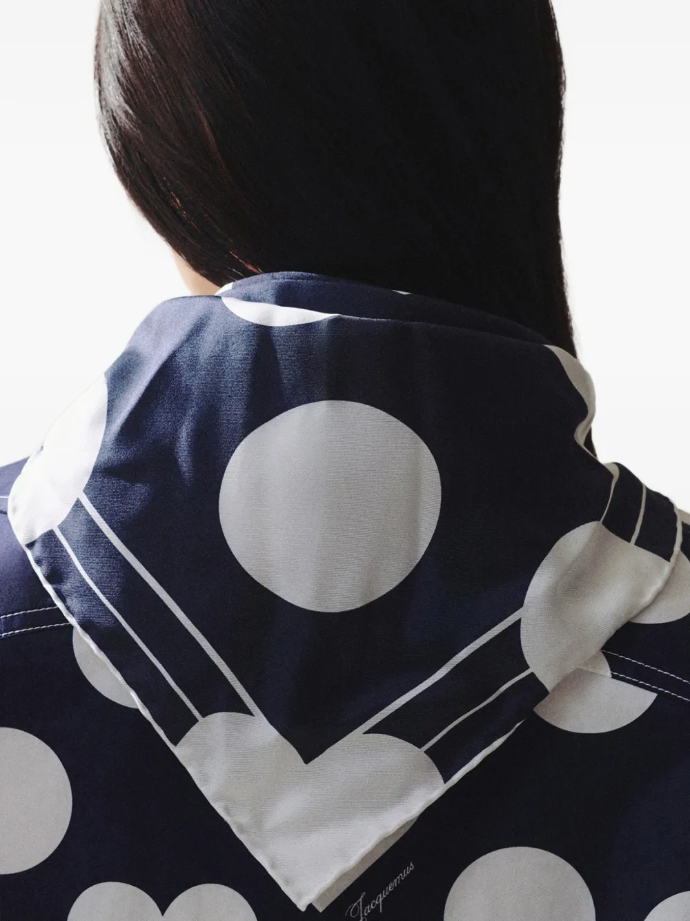 Jacquemus The Coeur sjaal Blauw