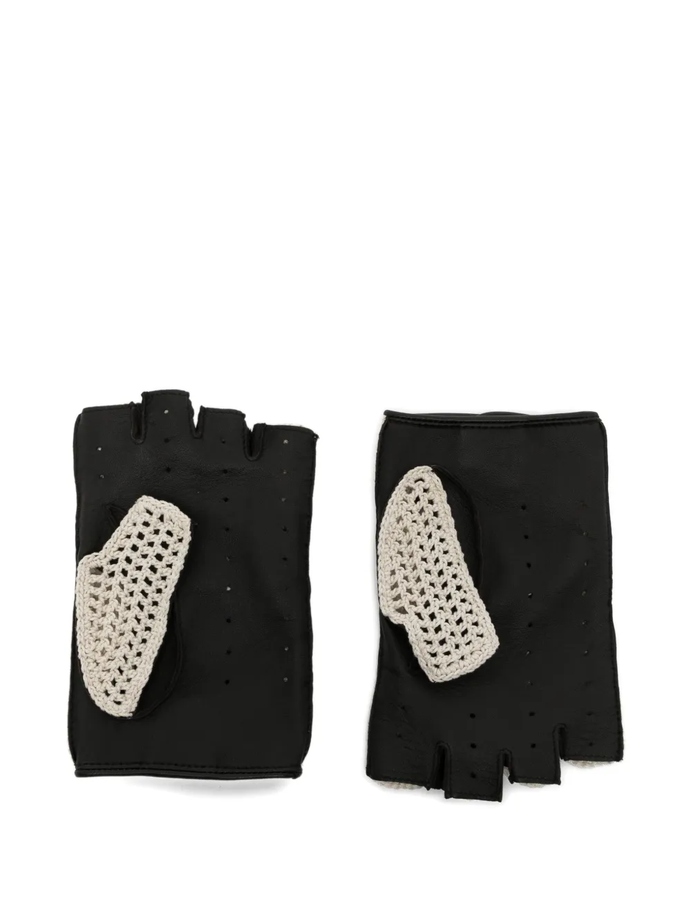  Causse Mitones De Ganchillo - Negro 