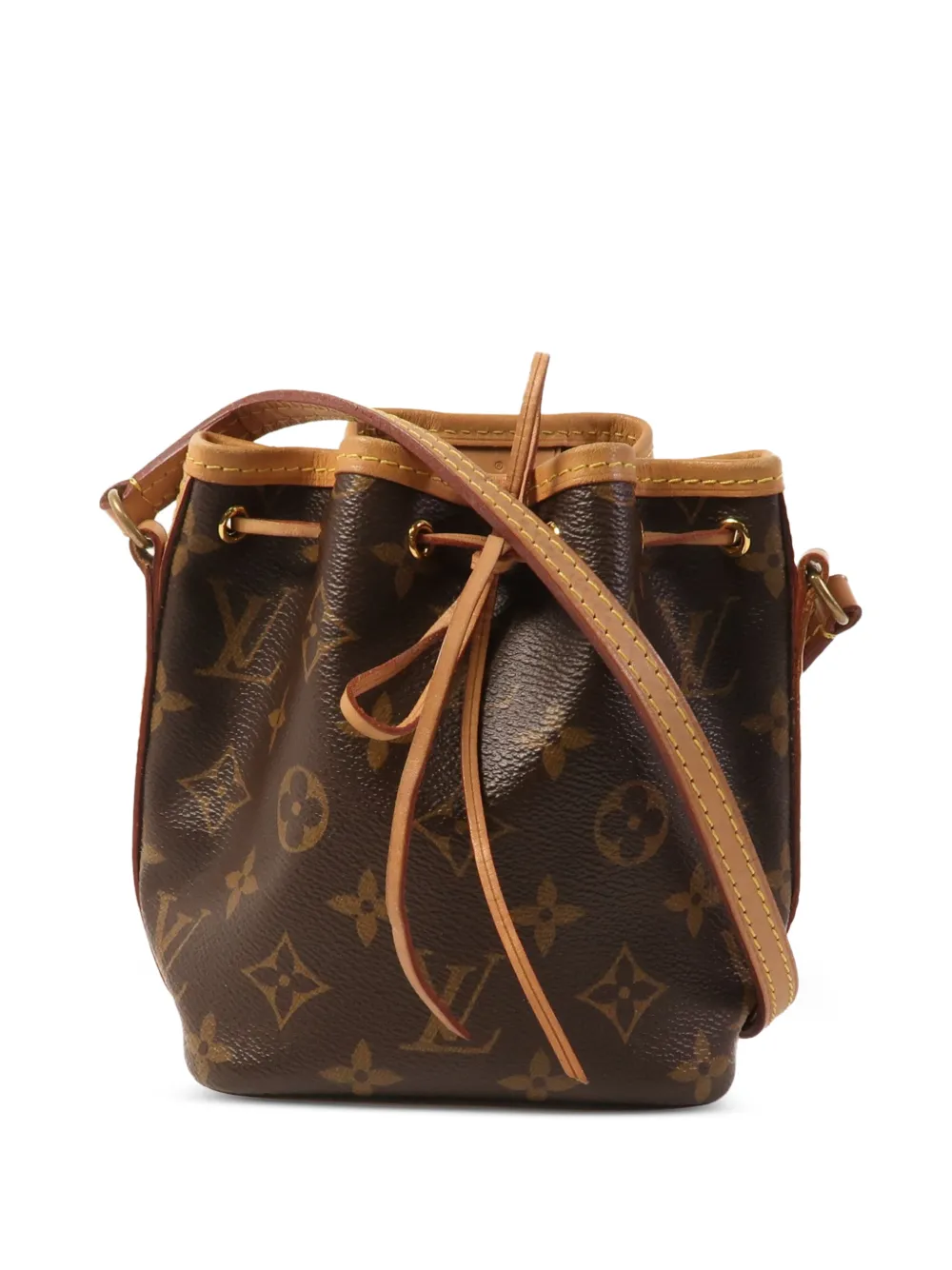 Louis Vuitton Pre-Owned nano Noe Monogram bucket bag - Brown