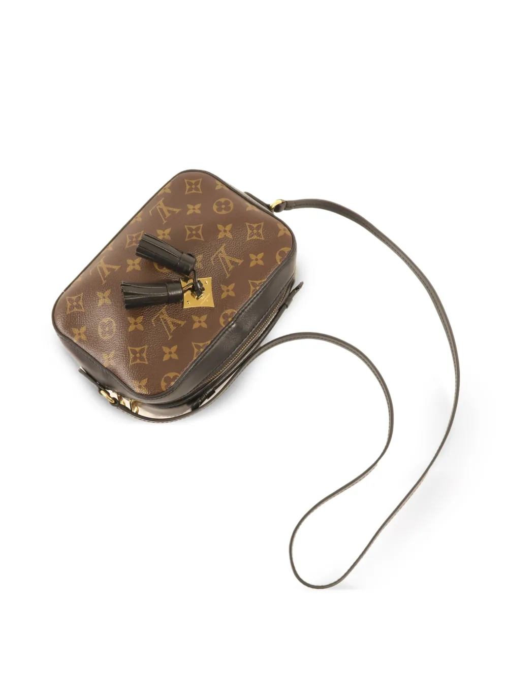 Louis Vuitton Pre-Owned Saintonge schoudertas Bruin