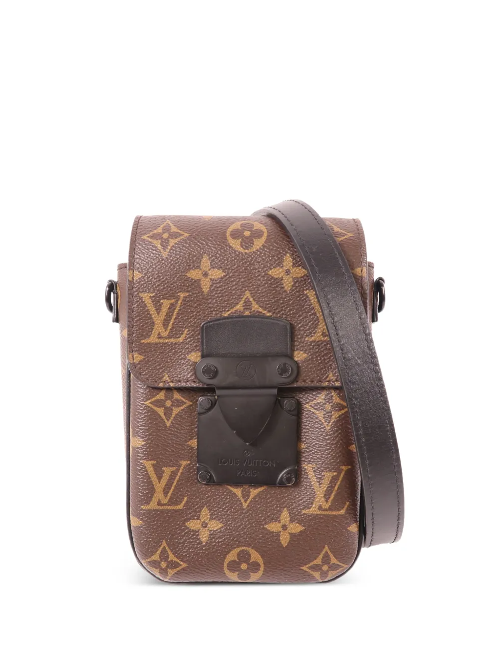 Louis Vuitton Pre-Owned S-Lock Monogram crossbody bag - Marrone