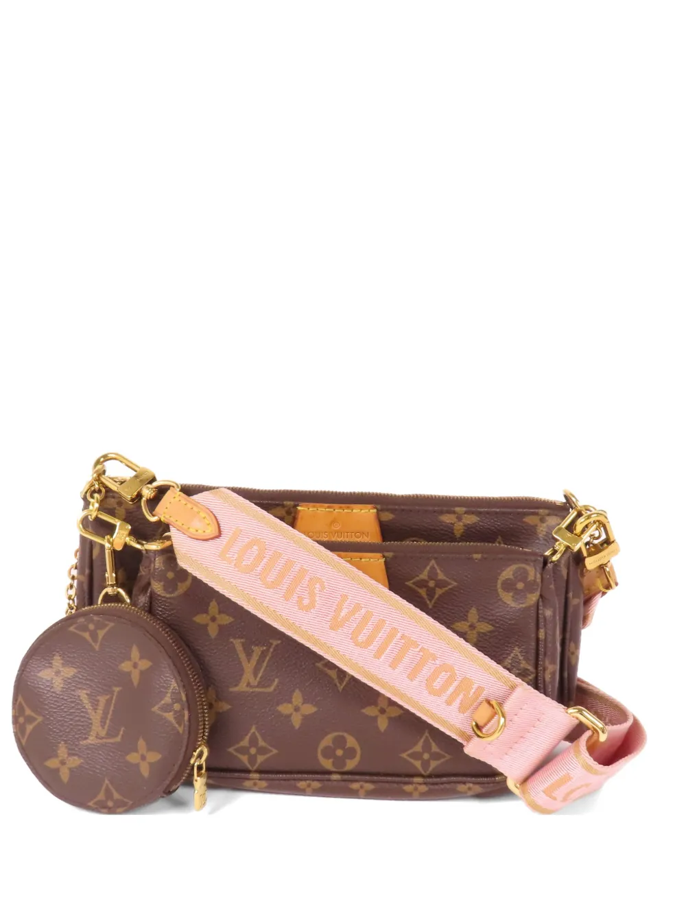 Louis Vuitton Pre-Owned Multi Pochette Accessoires Monogram crossbody bag - Marrone