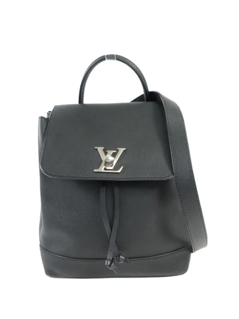 Louis Vuitton Pre-Owned Lock Me leather backpack