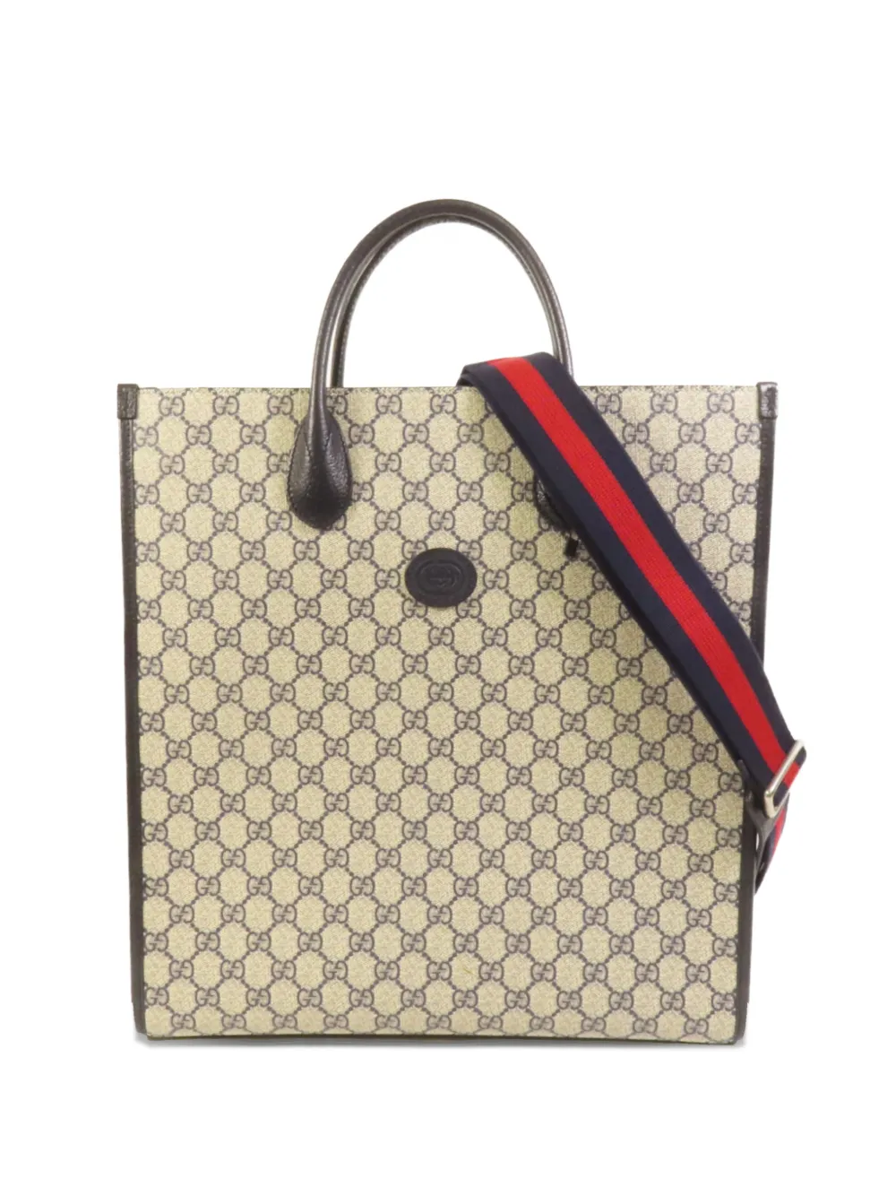 Gucci Pre-Owned medium Interlocking G tote bag - Toni neutri