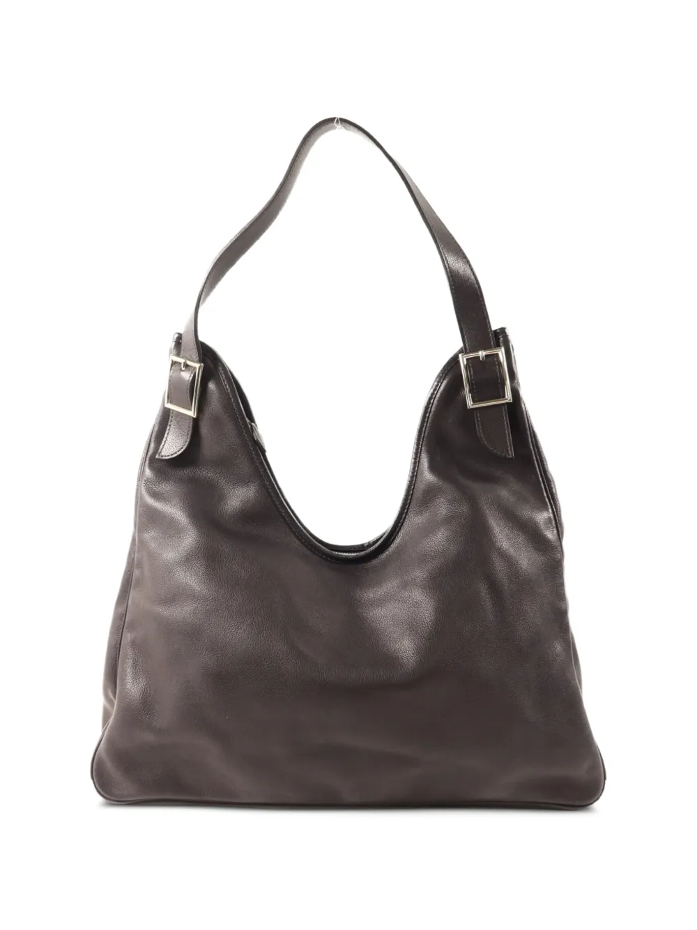 Hermès Pre-Owned Massai leather shoulder bag - Marrone