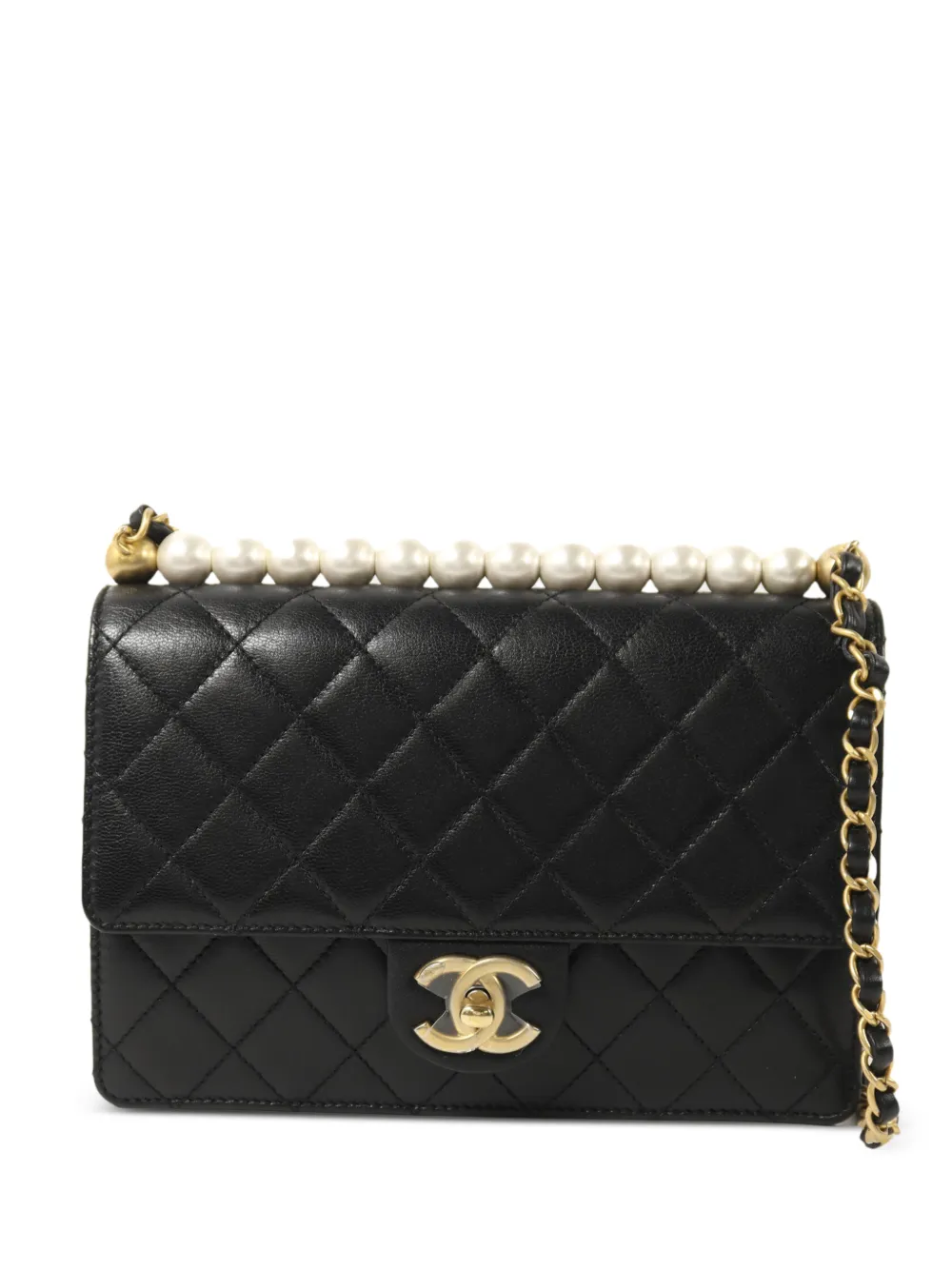 CHANEL Pre-Owned CC quilted shoulder bag - Schwarz