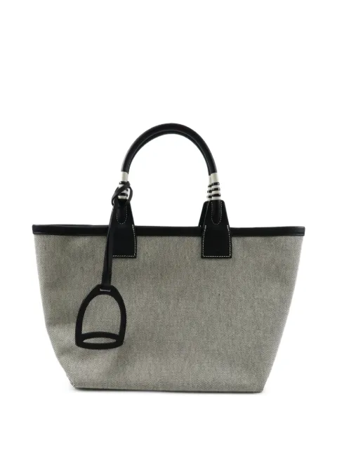 Hermès Pre-Owned 2023 25 Steeple canvas tote bag