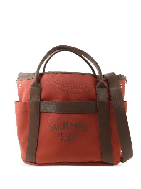 Hermès Pre-Owned Grooming canvas tote bag