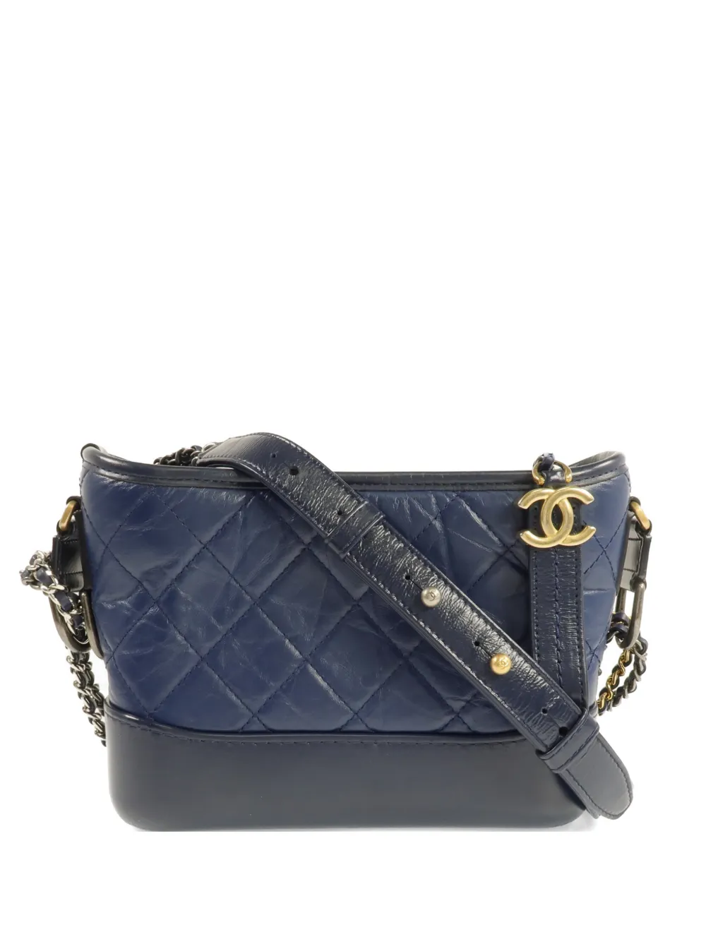 CHANEL Pre-Owned small Gabrielle shoulder bag - Blu
