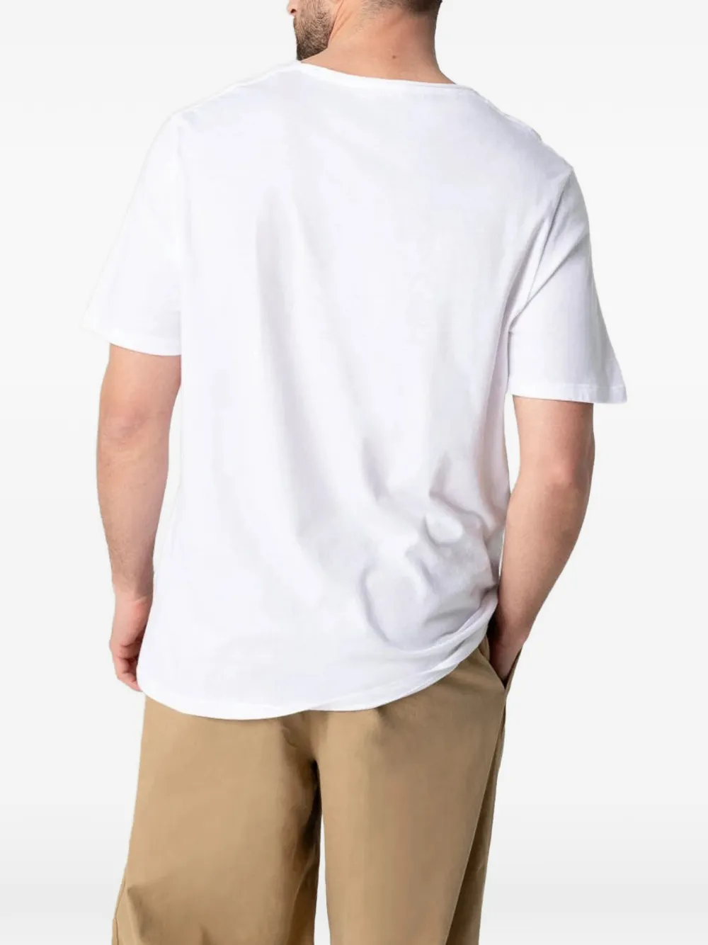 Majestic Filatures Gerafeld T-shirt Wit