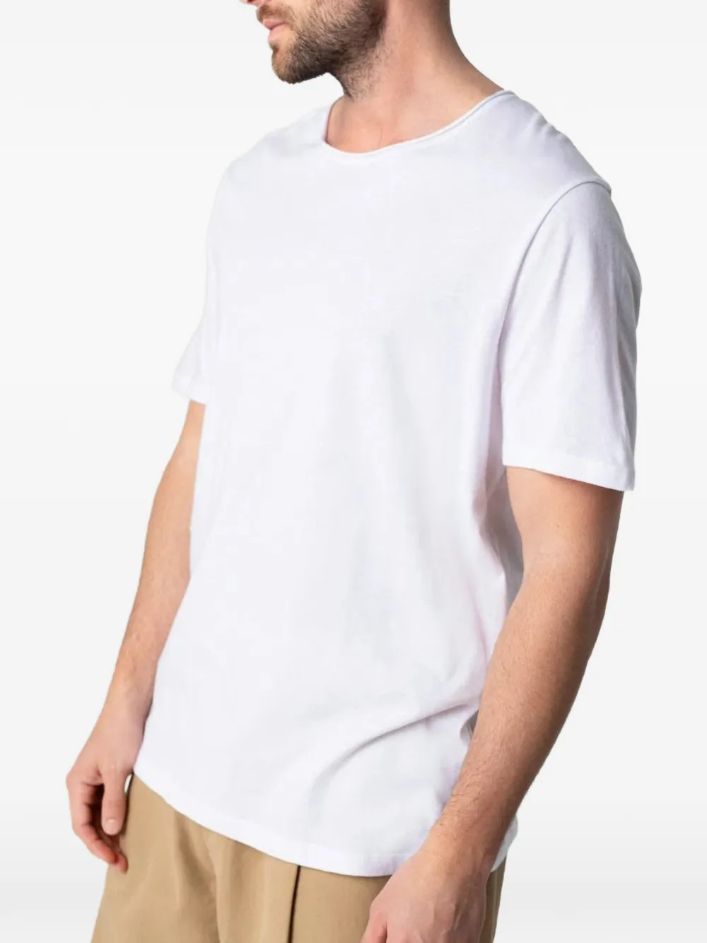 Majestic Filatures Gerafeld T-shirt Wit
