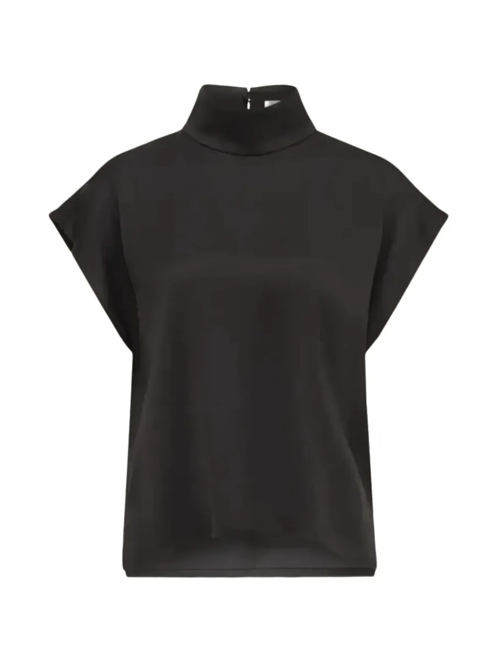 Drykorn Blusa Alaria 1 a collo alto - Marrone