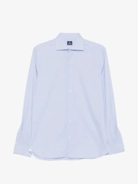 Truzzi spread-collar button-up shirt