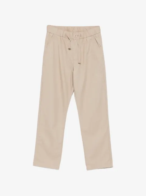 SUN68 KIDS drawstring elasticated-waist trousers