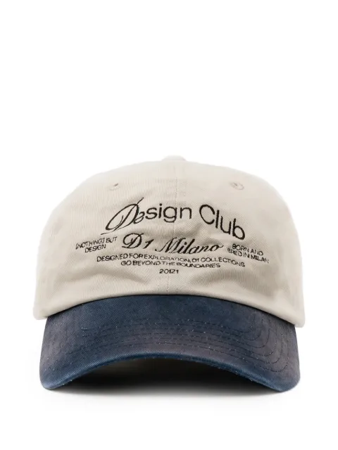 D1 Milano Design Club embroidered cap