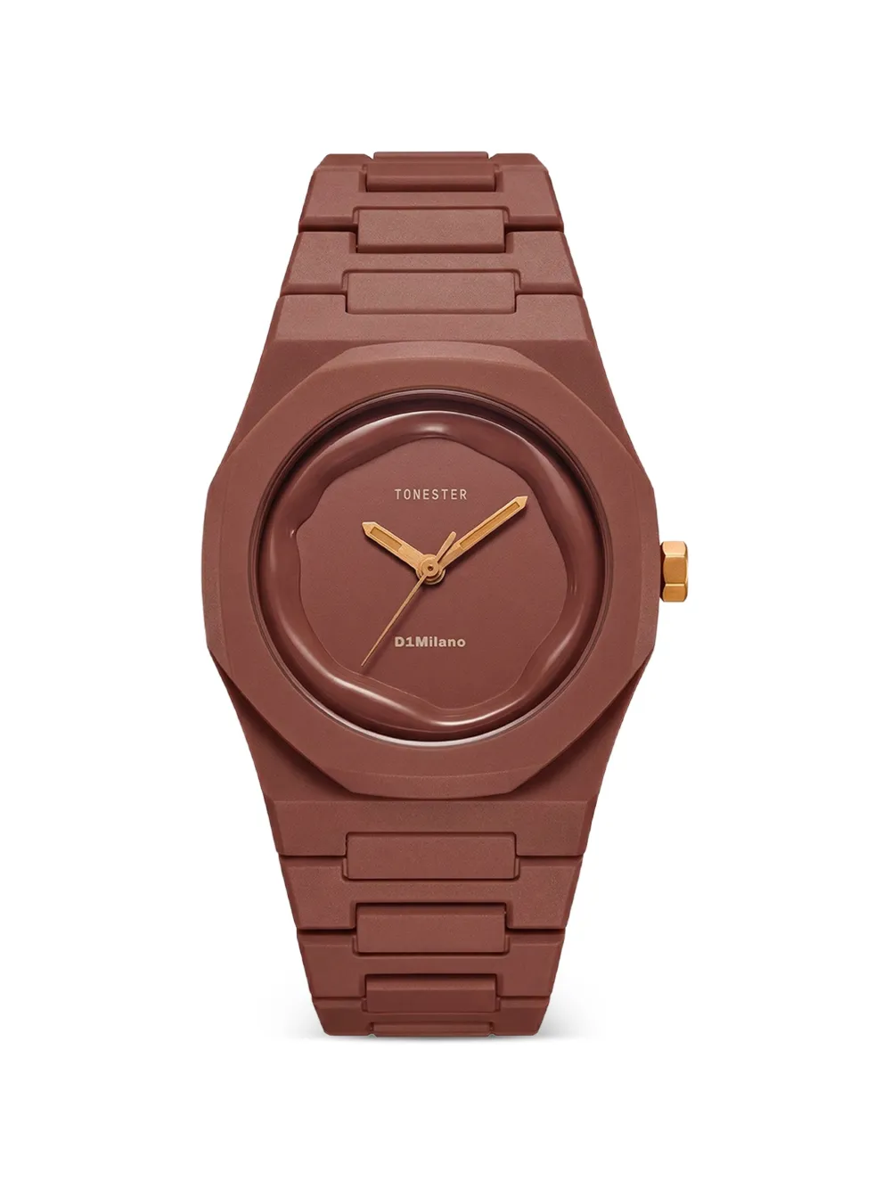 D1 Milano x Tonester Cursed by Milano 40.5mm watch - Marrone