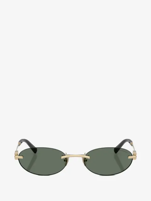 Tiffany & Co Eyewear lentes de sol con armazón ovalado