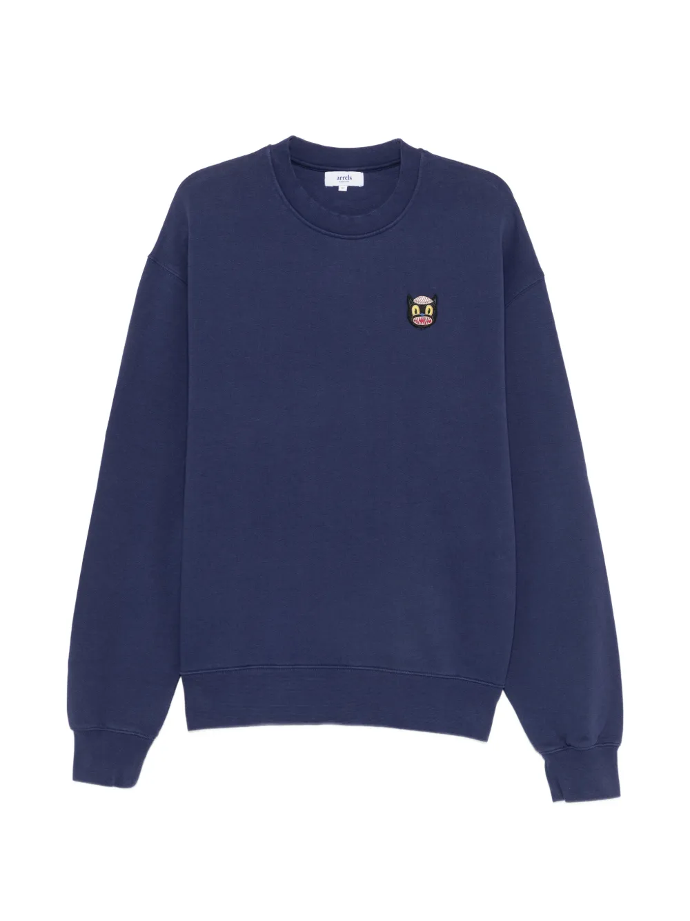 Arrels Barcelona cat-patch sweatshirt - Blu
