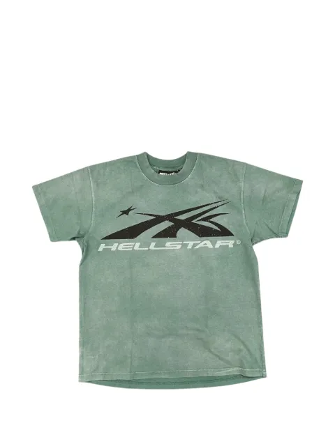 HELLSTAR rhinestone-embellished logo T-shirt