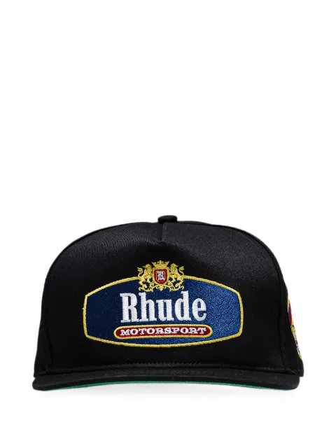 RHUDE Racing Crest baseball cap