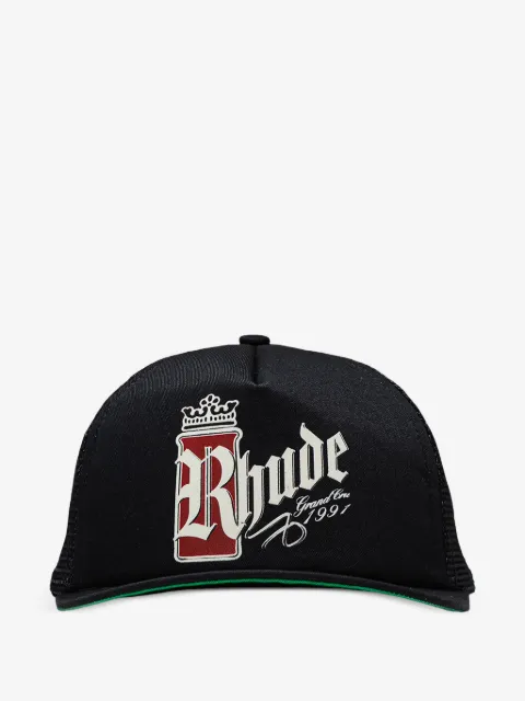 RHUDE gorra de béisbol trucker Fumar 91