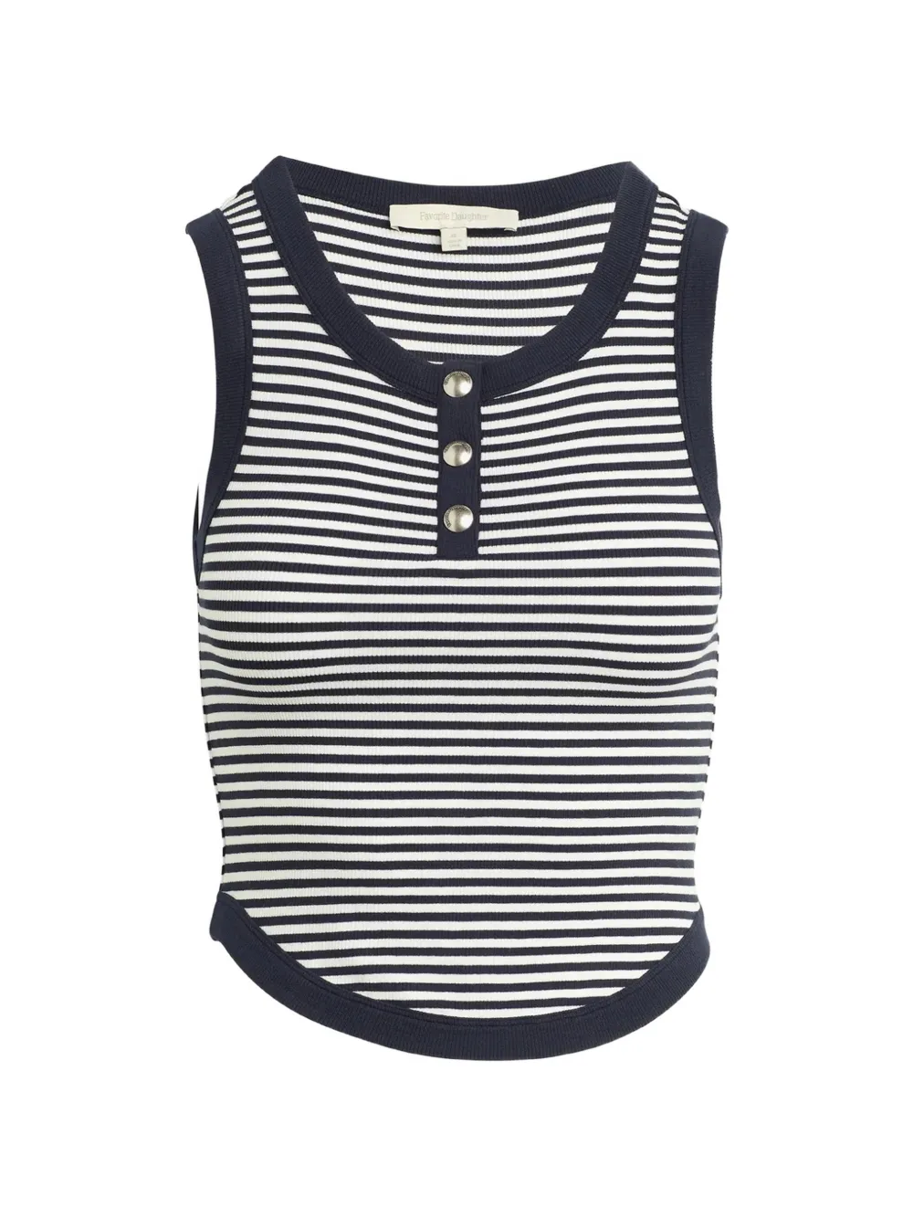 Favorite Daughter Foundation striped tank top - Blu