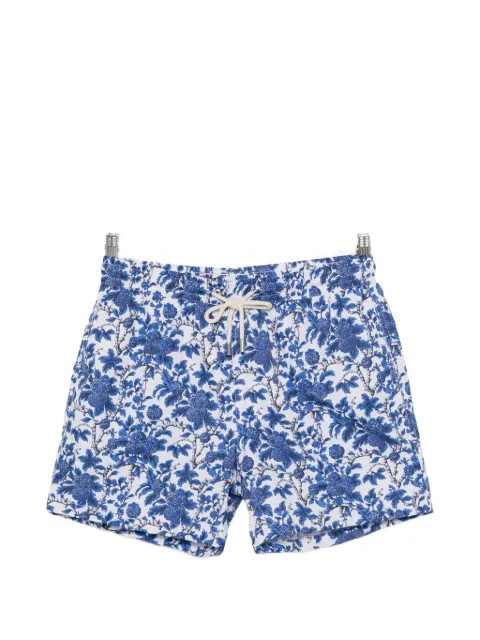 Arrels Barcelona floral-print drawstring swim shorts