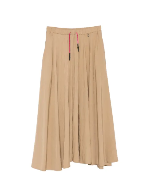 CARLA G. falda acampanada con cordones